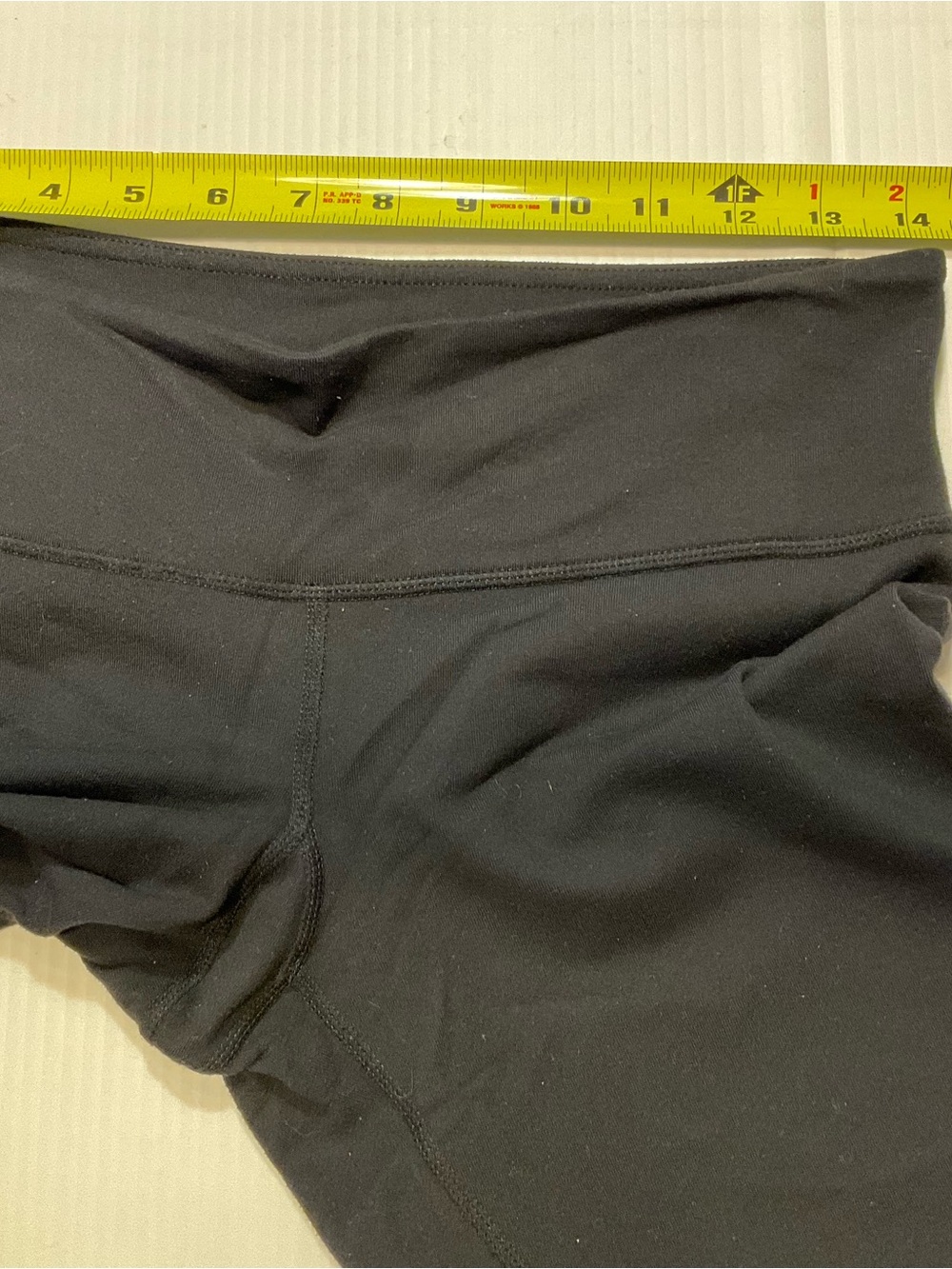 Lululemon Wunder Under Crop Legging Black Low Rise Womens Sz 8 - Picture 6 of 9